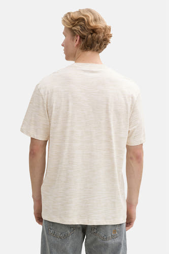 T-shirt (korte mouwen) Ecru - TOM TAILOR