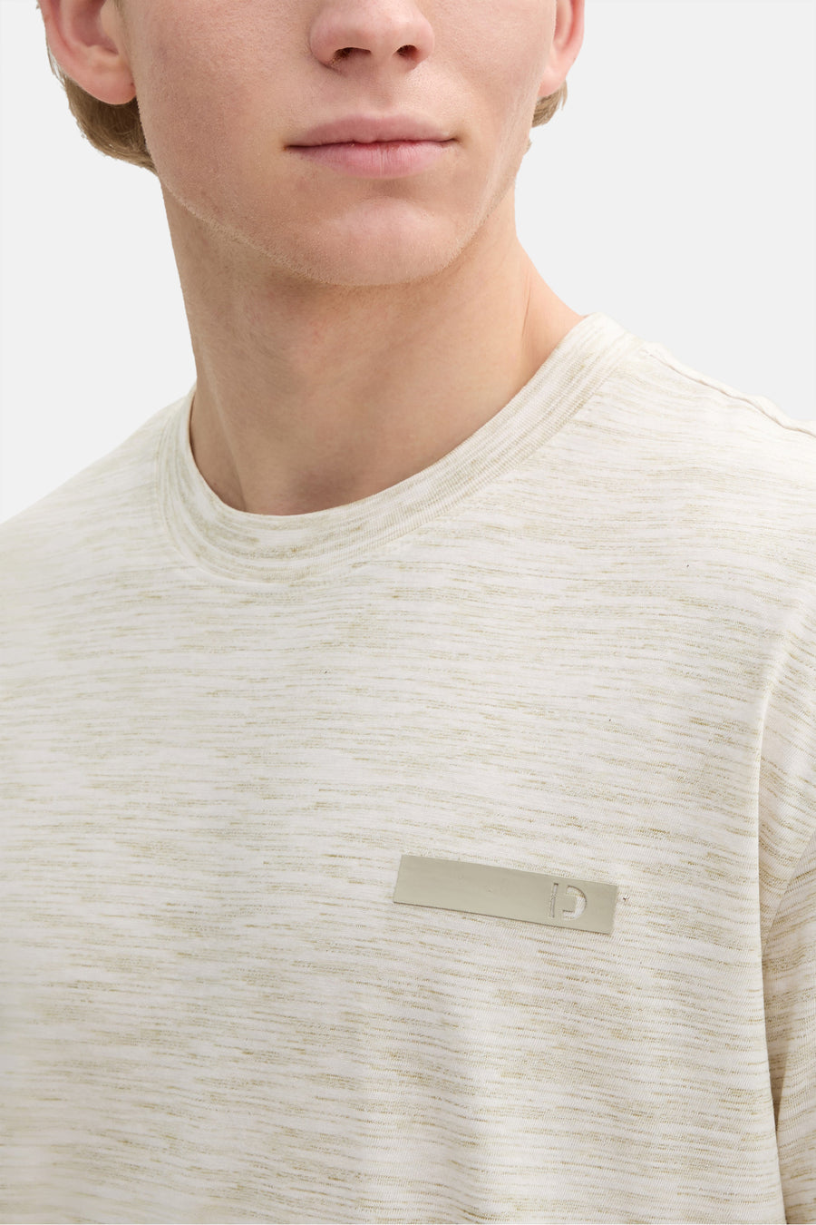 T-shirt (korte mouwen) Ecru - TOM TAILOR