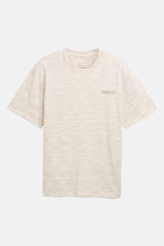 T-shirt (korte mouwen) Ecru - TOM TAILOR