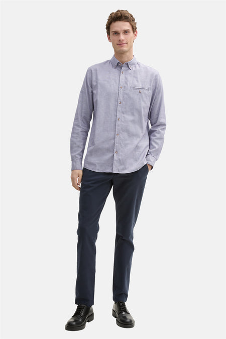 Hemd (lange mouwen) Grijs - TOM TAILOR