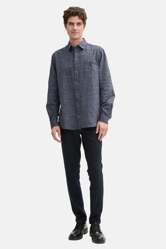 Hemd (lange mouwen) Grijs - TOM TAILOR