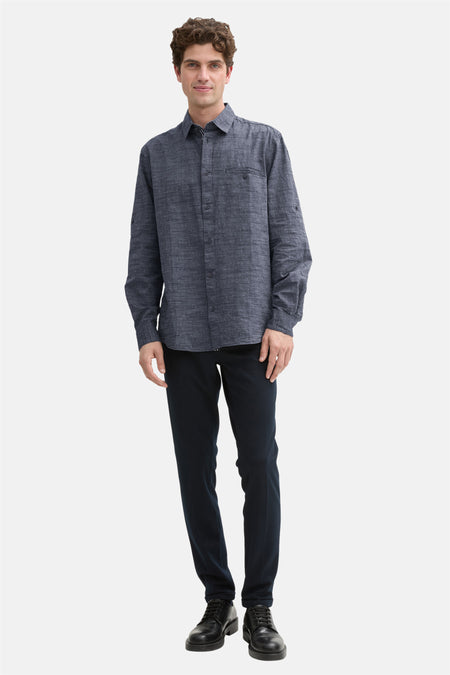 Hemd (lange mouwen) Grijs - TOM TAILOR