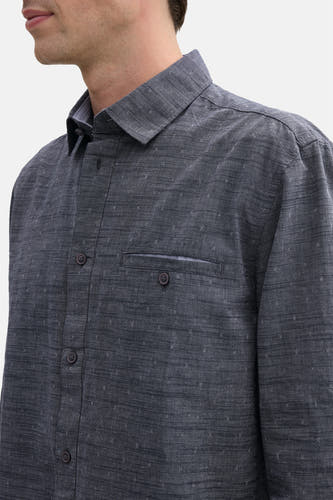 Hemd (lange mouwen) Grijs - TOM TAILOR