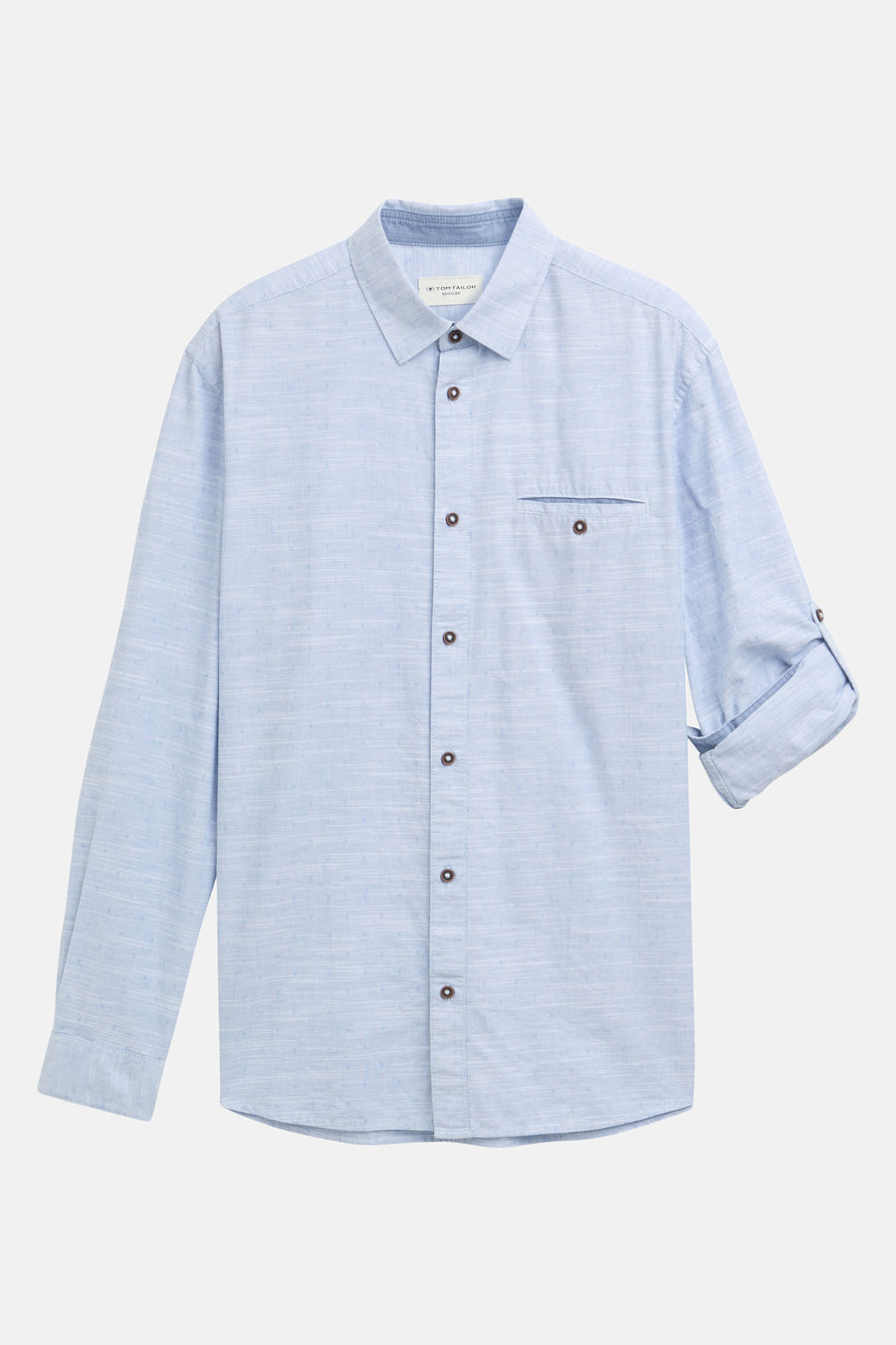 Hemd (lange mouwen) Grijs - TOM TAILOR