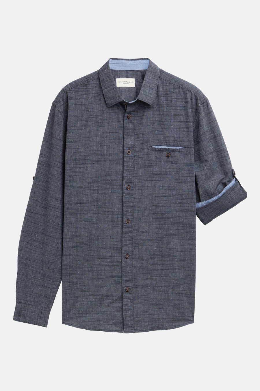 Hemd (lange mouwen) Grijs - TOM TAILOR