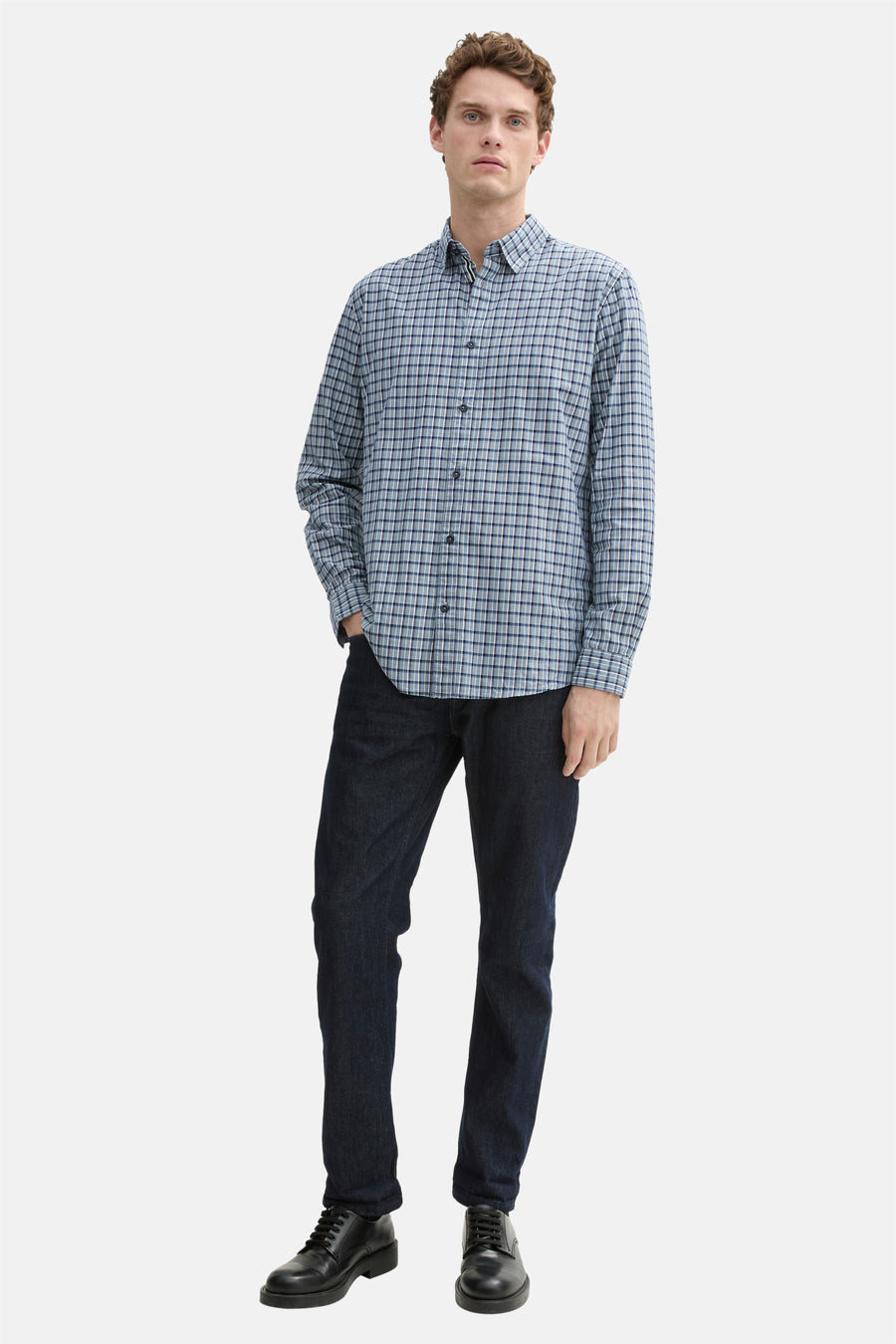 Hemd (lange mouwen) Blauw - TOM TAILOR
