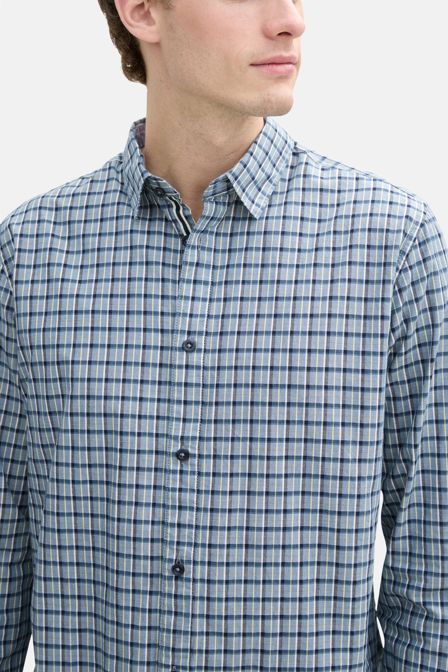 Hemd (lange mouwen) Blauw - TOM TAILOR