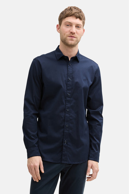 Hemd (lange mouwen) Blauw - TOM TAILOR