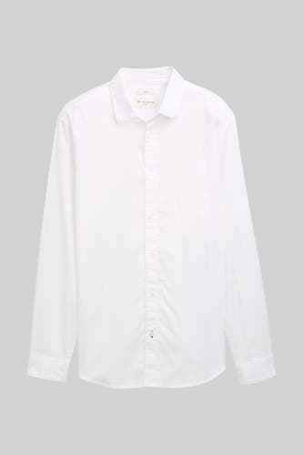 Hemd (lange mouwen) Wit - TOM TAILOR