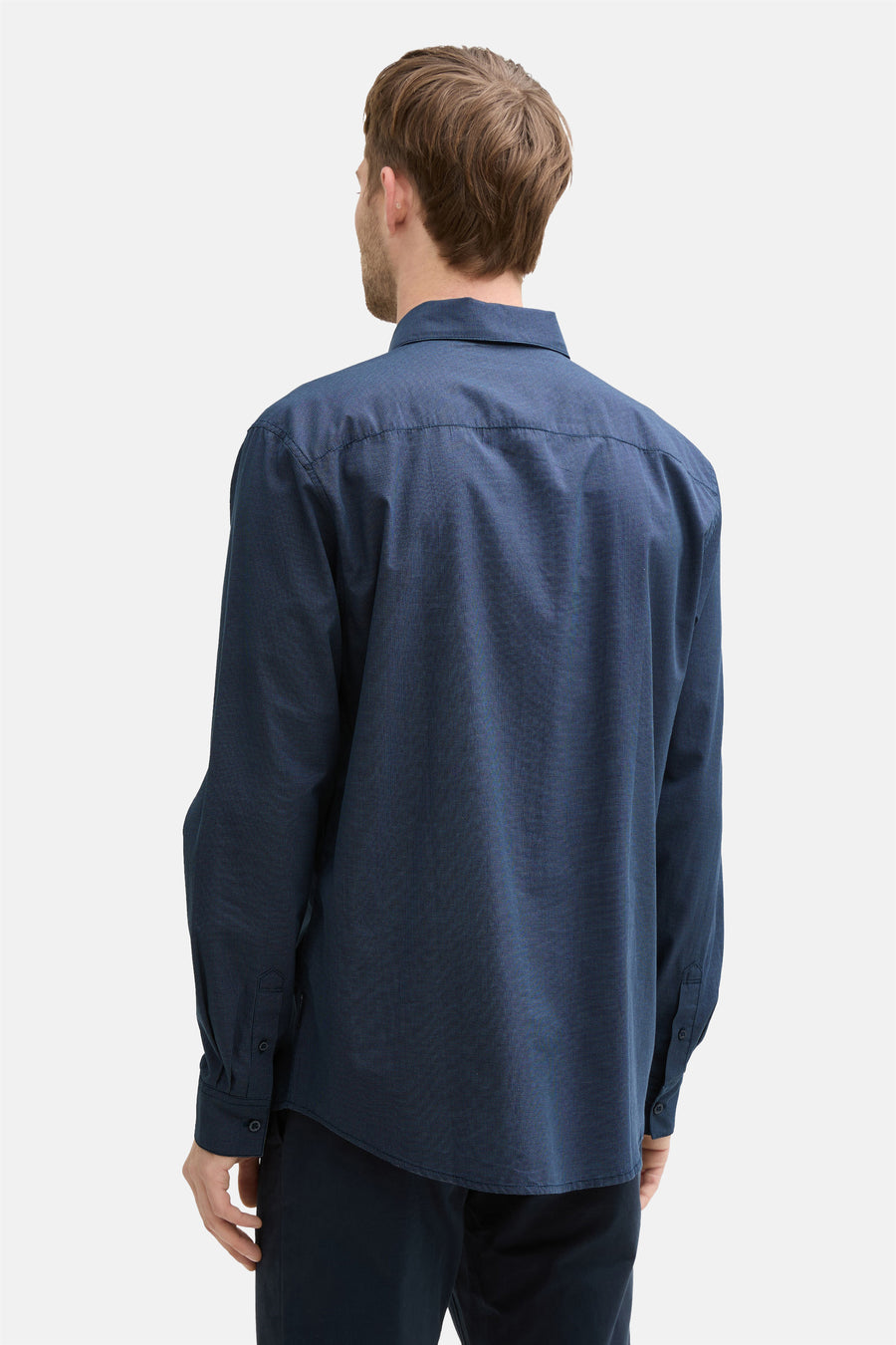 Hemd (lange mouwen) Blauw - TOM TAILOR