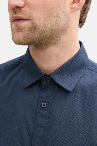 Hemd (lange mouwen) Blauw - TOM TAILOR