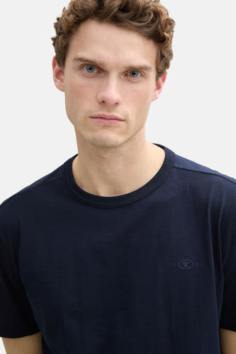 T-shirt (korte mouwen) Blauw - TOM TAILOR