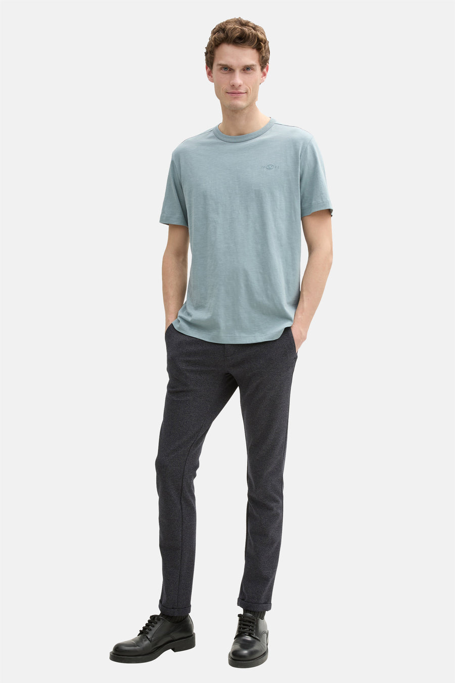 T-shirt (korte mouwen) Blauw - TOM TAILOR