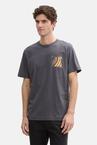 T-shirt (korte mouwen) Grijs - TOM TAILOR