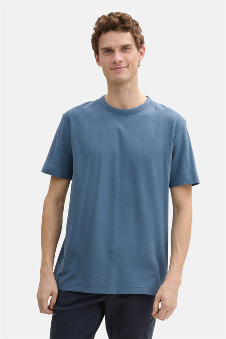 T-shirt (korte mouwen) Blauw - TOM TAILOR