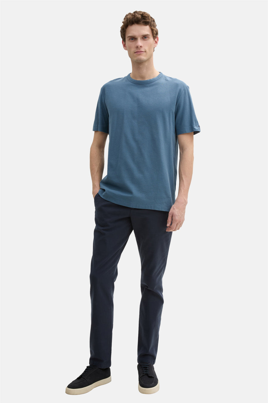 T-shirt (korte mouwen) Blauw - TOM TAILOR