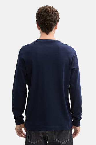 T-shirt (korte mouwen) Blauw - TOM TAILOR
