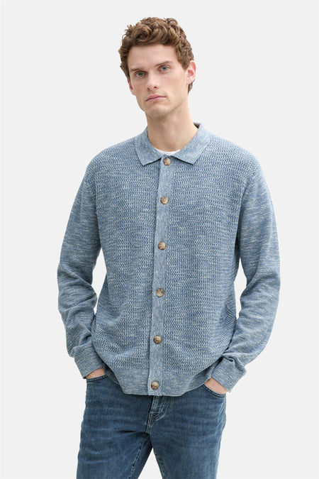 Gilet Blauw - TOM TAILOR
