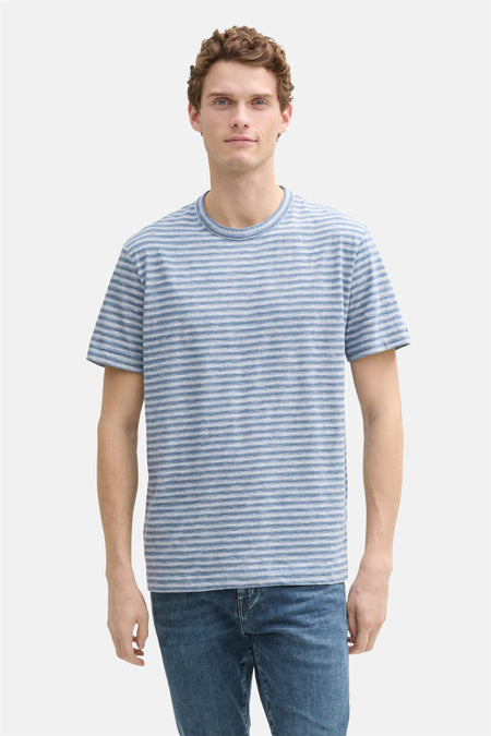 T-shirt (korte mouwen) Blauw - TOM TAILOR