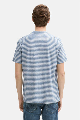 T-shirt (korte mouwen) Blauw - TOM TAILOR