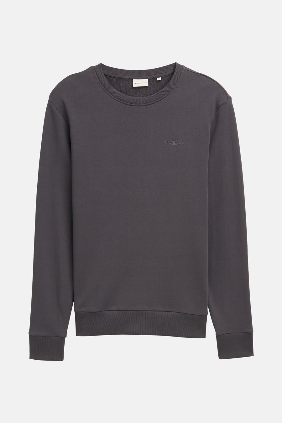 Sweater met ronde hals Grijs - TOM TAILOR