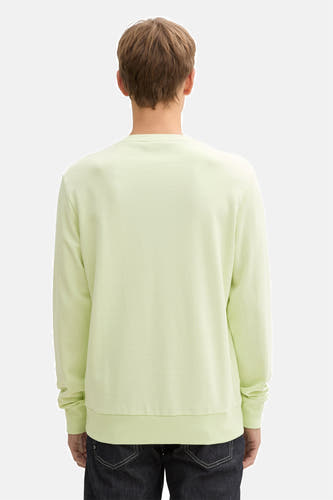 Sweater met ronde hals Groen - TOM TAILOR