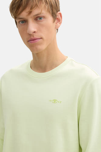 Sweater met ronde hals Groen - TOM TAILOR