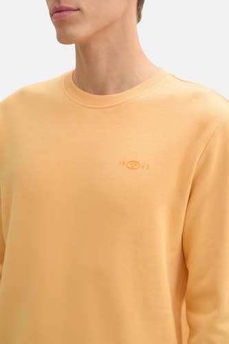 Sweater met ronde hals Oranje - TOM TAILOR