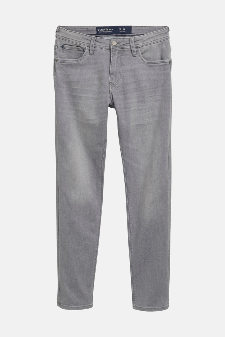 Jeans slim Mid grey denim - TOM TAILOR