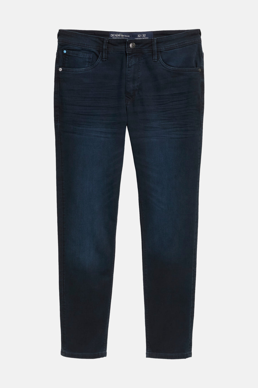 Jeans tapered blue black denim - TOM TAILOR