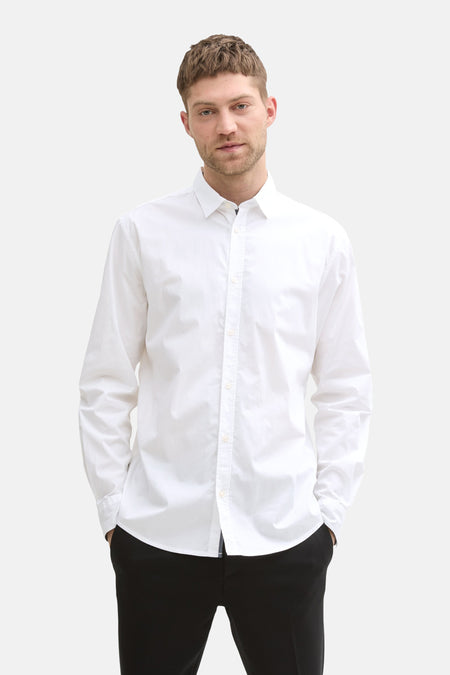 Hemd (lange mouwen) Wit - TOM TAILOR