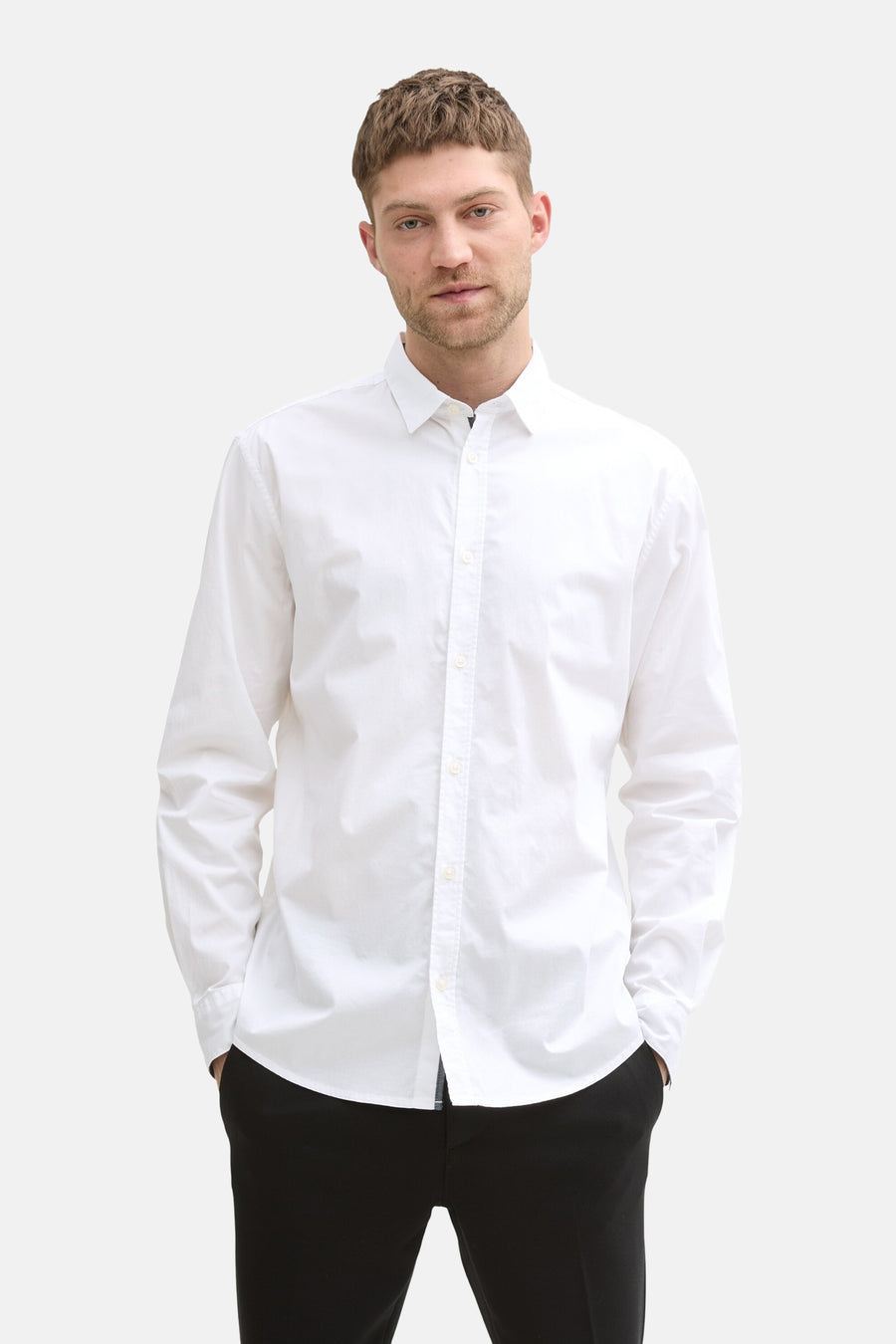Hemd (lange mouwen) Wit - TOM TAILOR