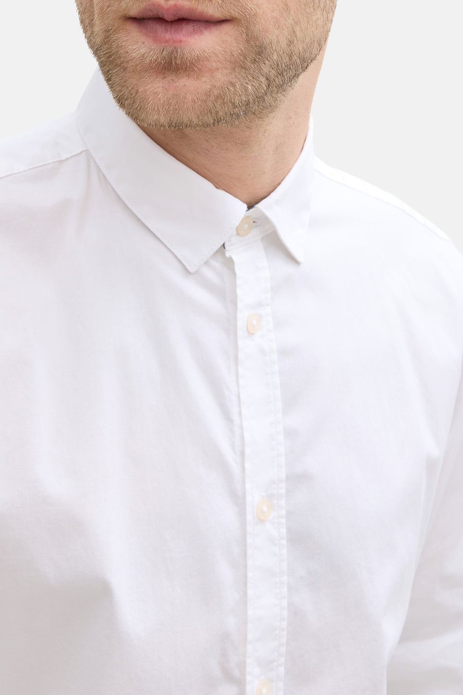 Hemd (lange mouwen) Wit - TOM TAILOR
