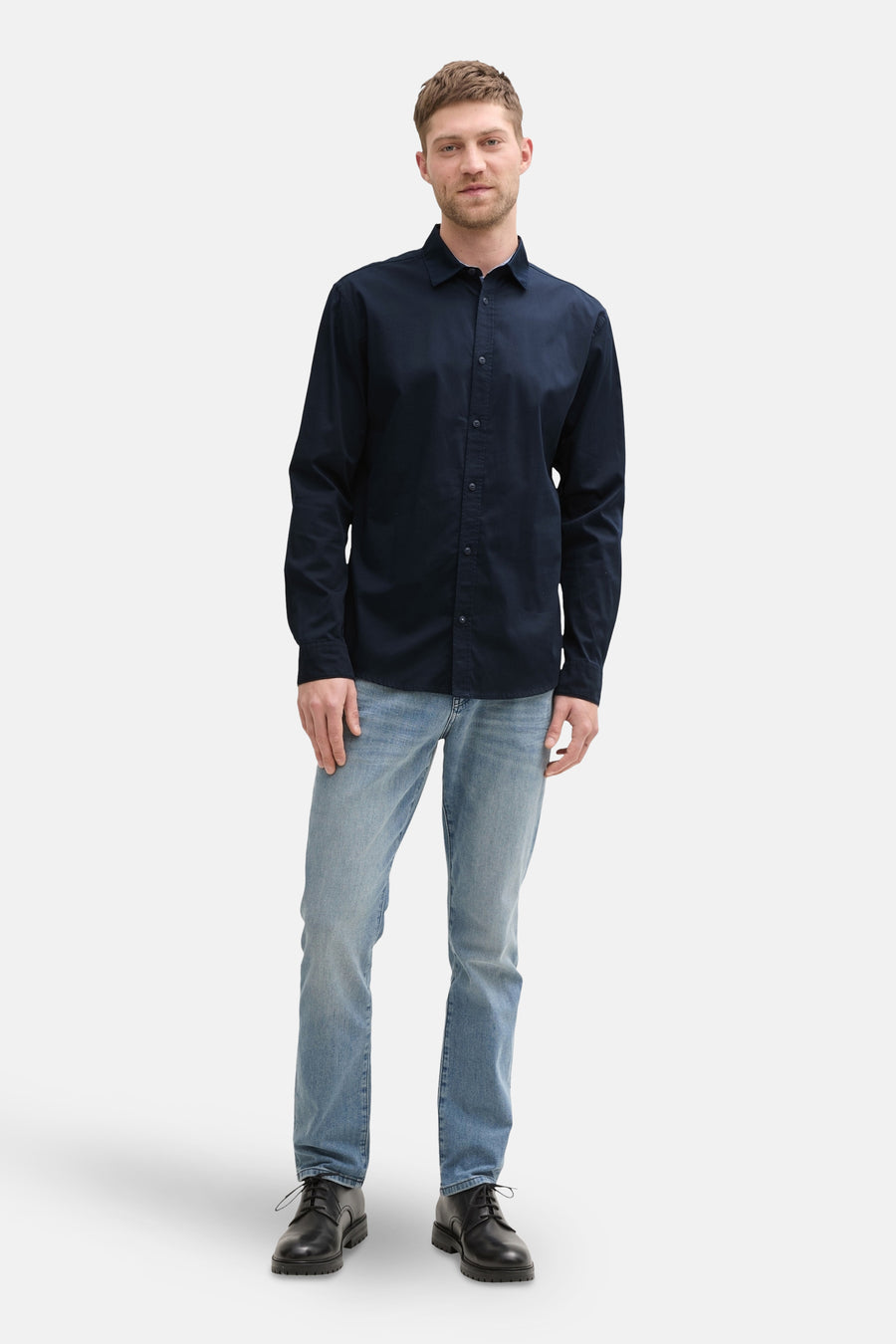 Hemd (lange mouwen) Blauw - TOM TAILOR