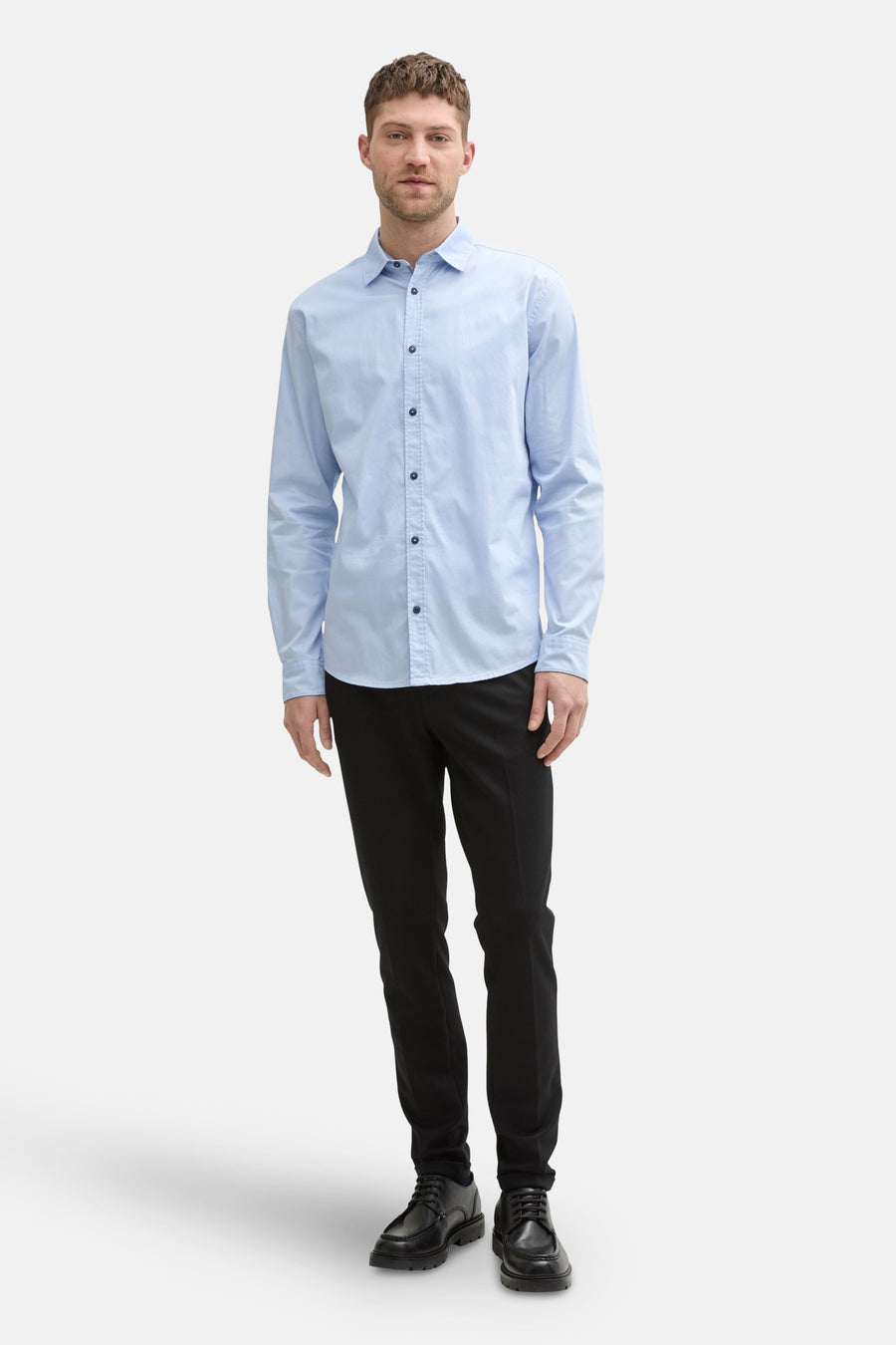 Hemd (lange mouwen) Blauw - TOM TAILOR