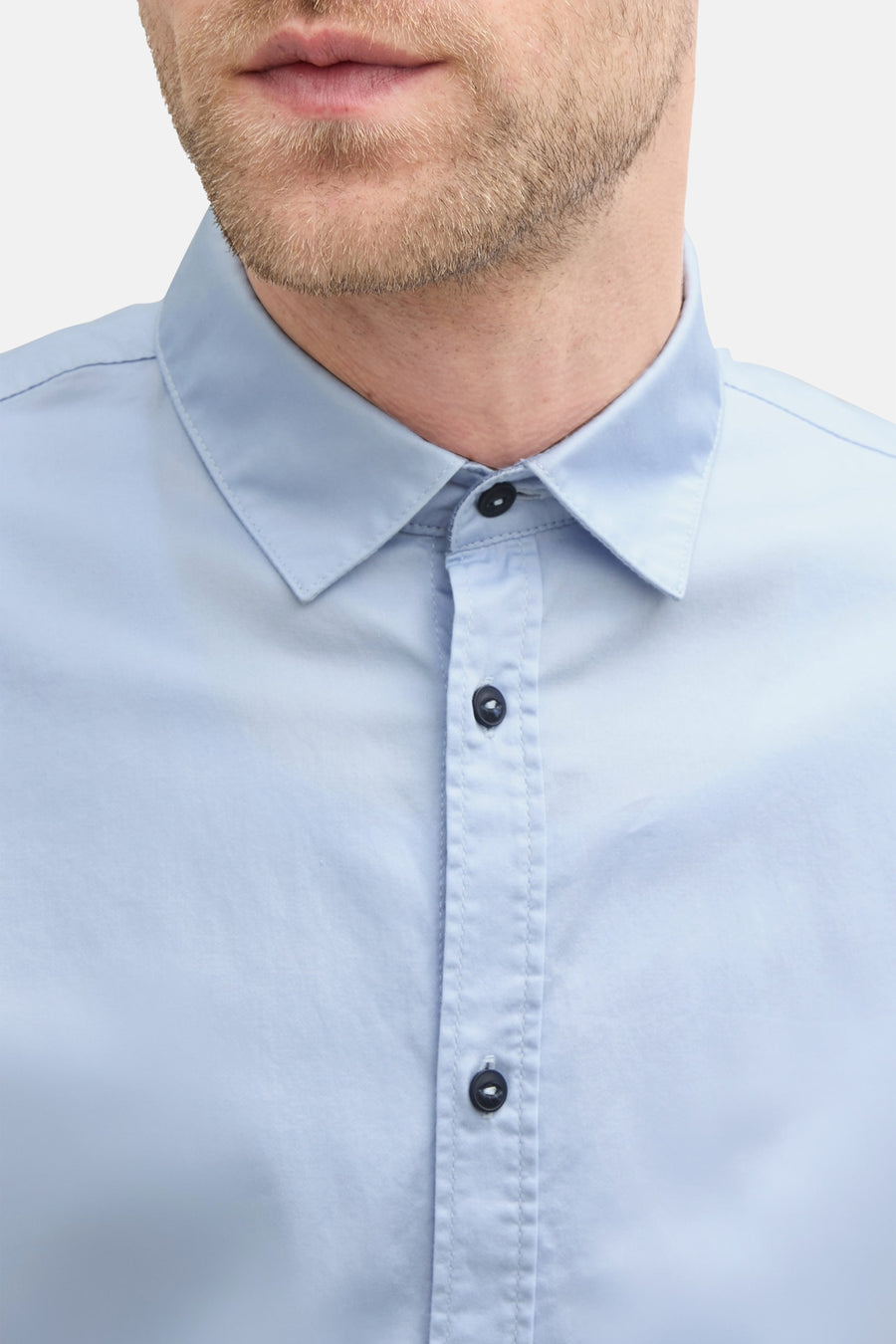 Hemd (lange mouwen) Blauw - TOM TAILOR