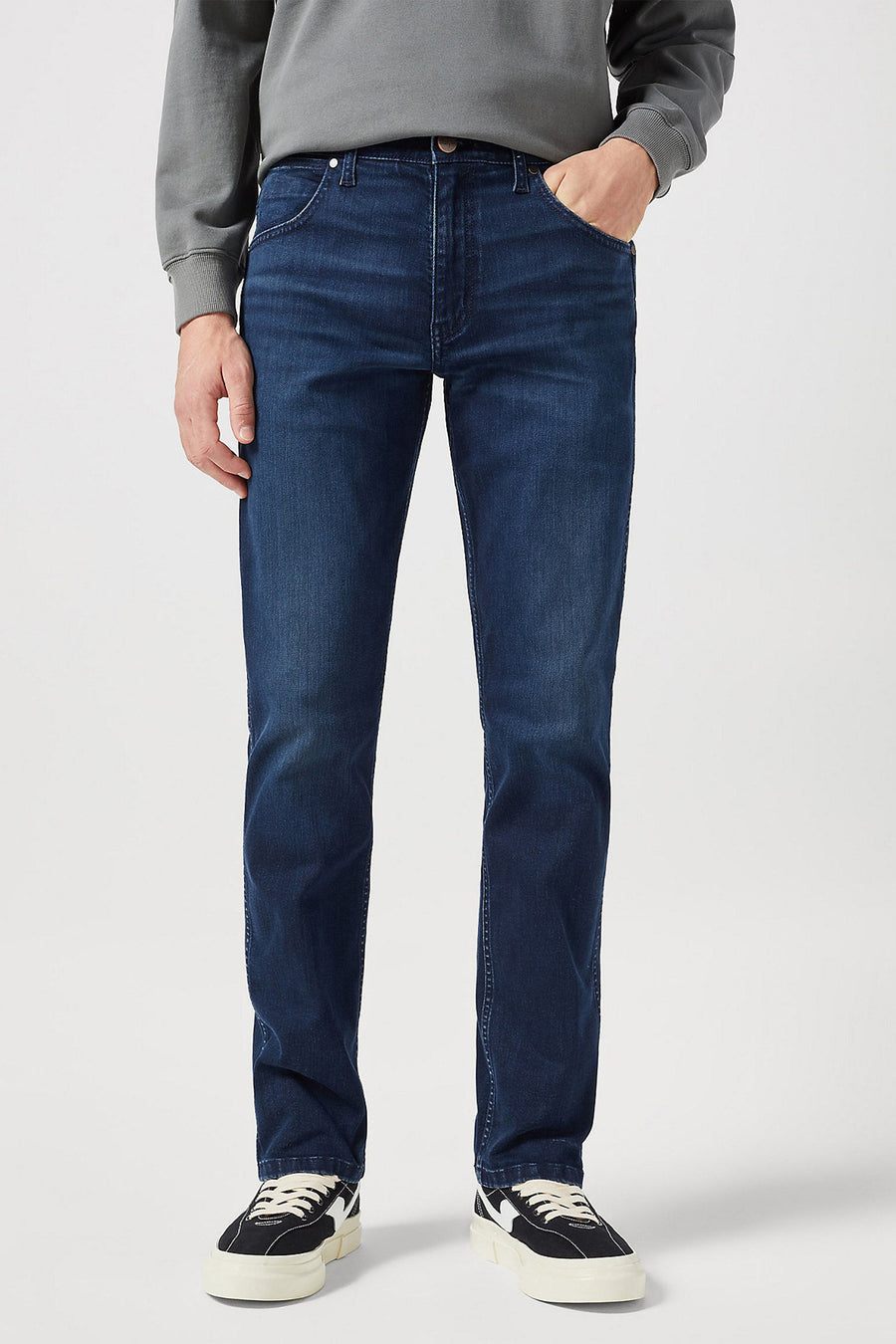 Jeans straight Dark blue denim - Wrangler®