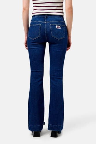 Jeans flared Dark blue denim - Wrangler®