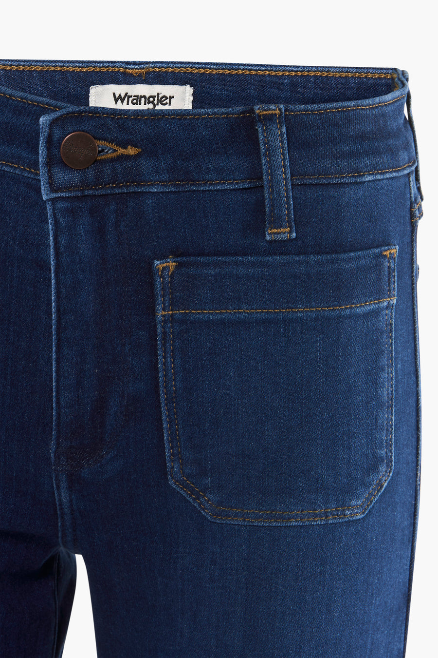 Jeans flared Dark blue denim - Wrangler®