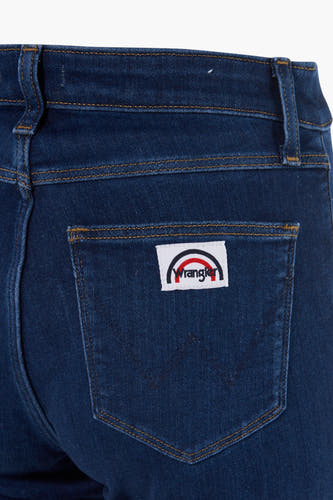 Jeans flared Dark blue denim - Wrangler®