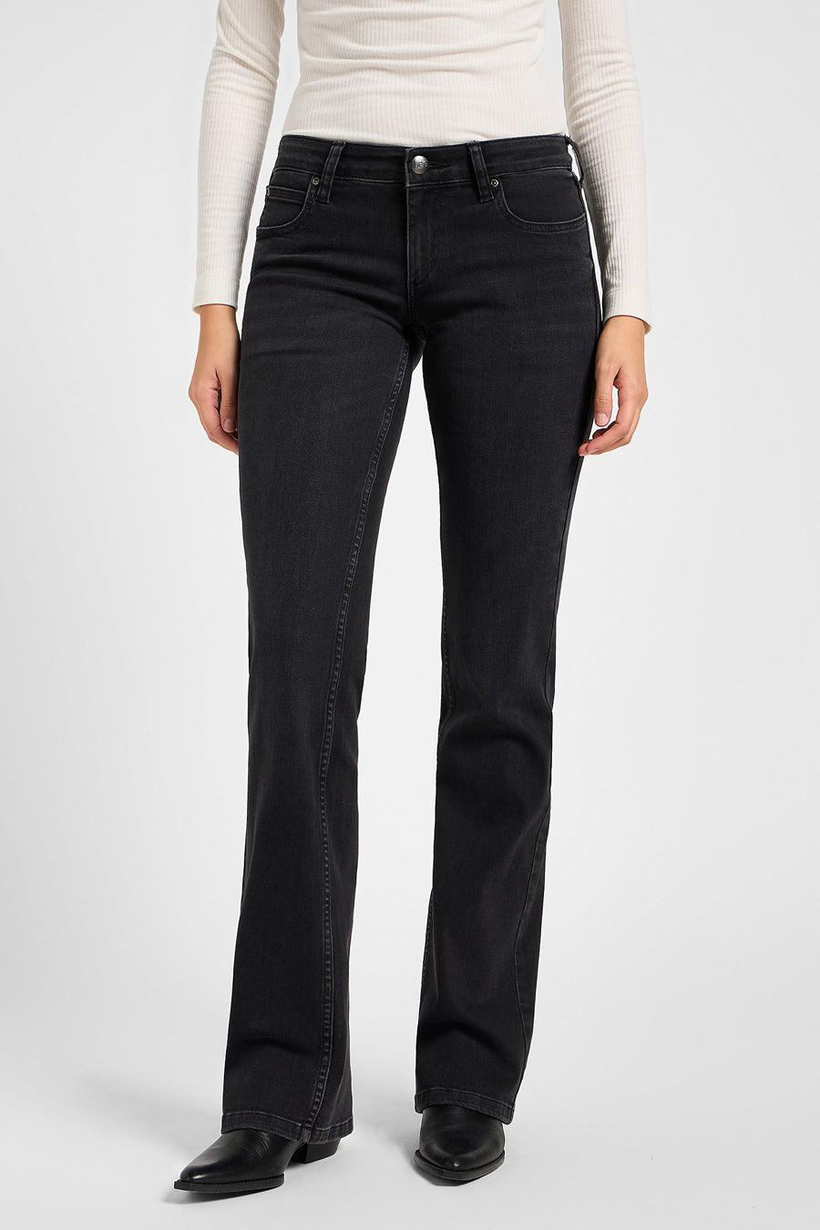 Jeans bootcut Black denim - Lee®
