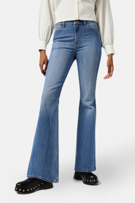 Jeans flared Blauw - Wrangler®