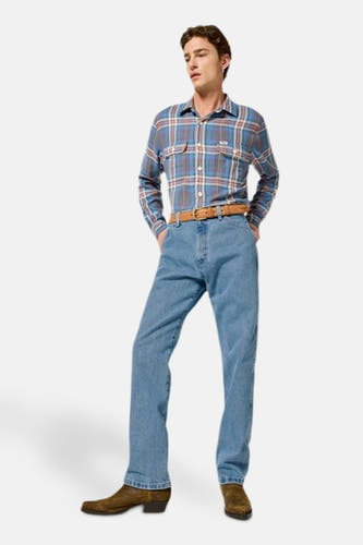 Jeans straight Light blue denim - Wrangler®