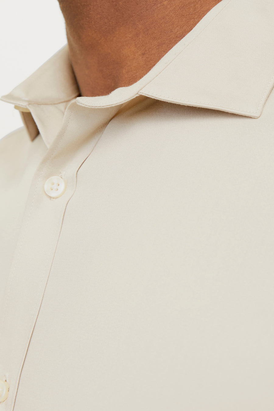 Hemd (lange mouwen) Ecru - PREMIUM by JACK & JONES