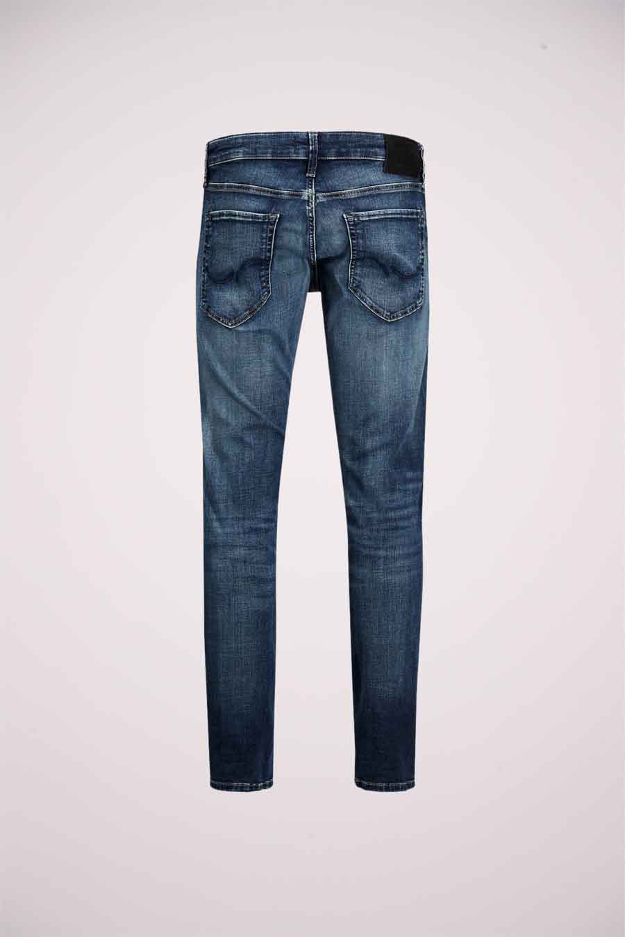 GLENN - mid blue denim