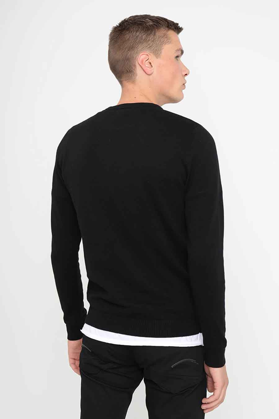 Trui met ronde hals Zwart - CORE BY JACK & JONES