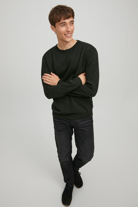 Trui met ronde hals Groen - CORE BY JACK & JONES