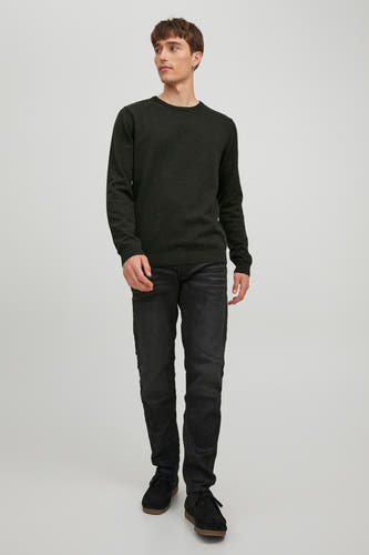 Trui met ronde hals Groen - CORE BY JACK & JONES