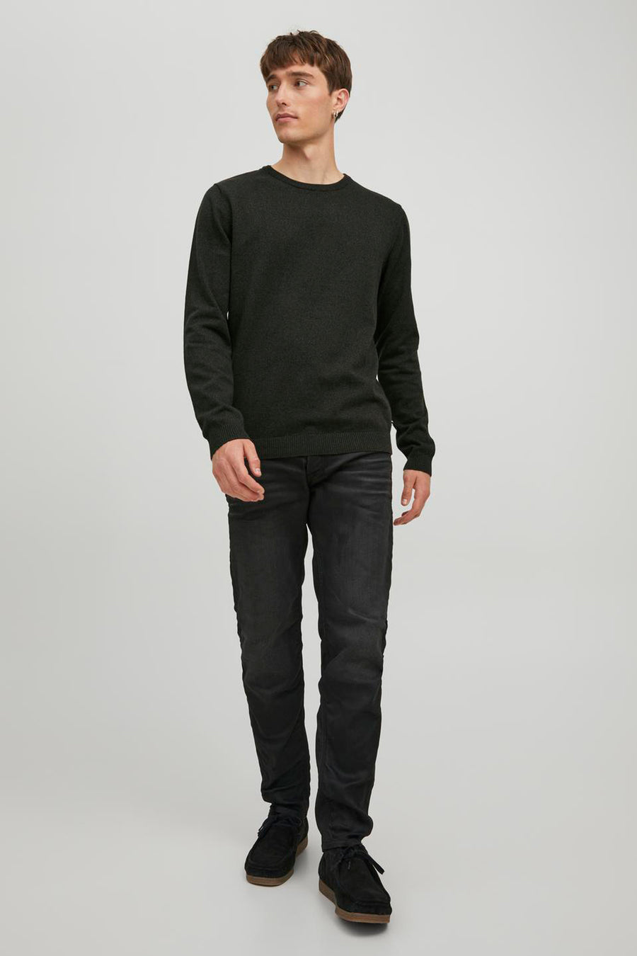 Trui met ronde hals Groen - CORE BY JACK & JONES