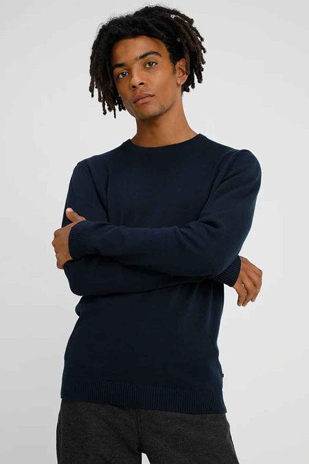 Trui met ronde hals Blauw - CORE BY JACK & JONES
